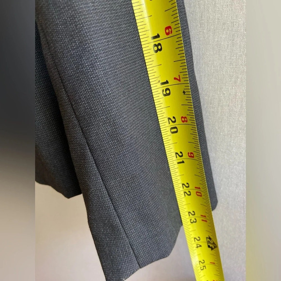 Zara Basic Black 1 button padded Blazer Sz 2 - Picture 9 of 11